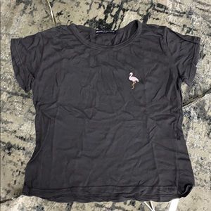 Brandy Melville flamingo shirt